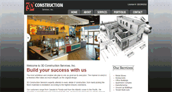 Desktop Screenshot of 3dconstructionservices.com